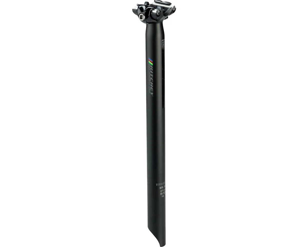 Ritchey WCS 1-Bolt Seatpost (Matte Black) (27.2mm) (350mm) (0mm Offset)